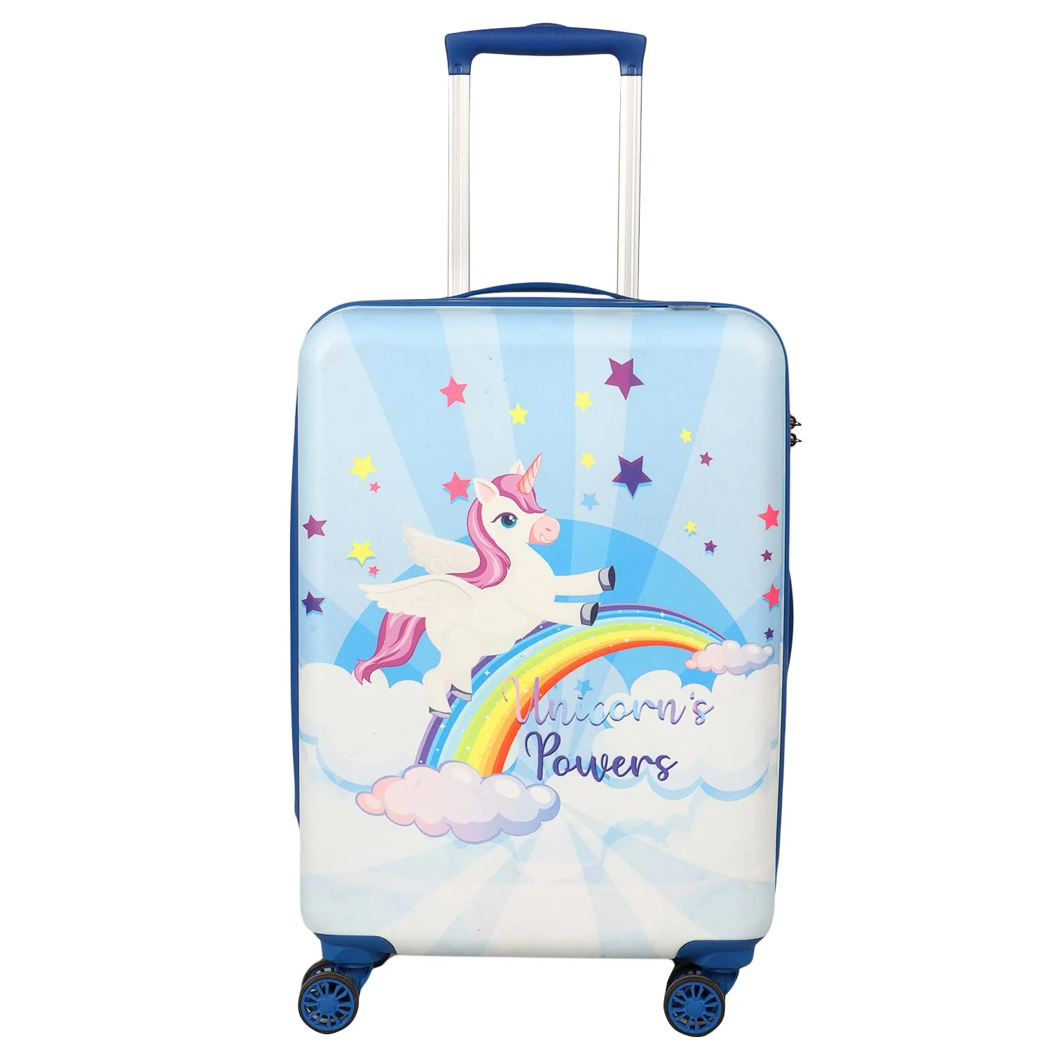 Unicorn Kids Travel Trolley Bag – Durable Rolling Suitcase for Kids’ Trips