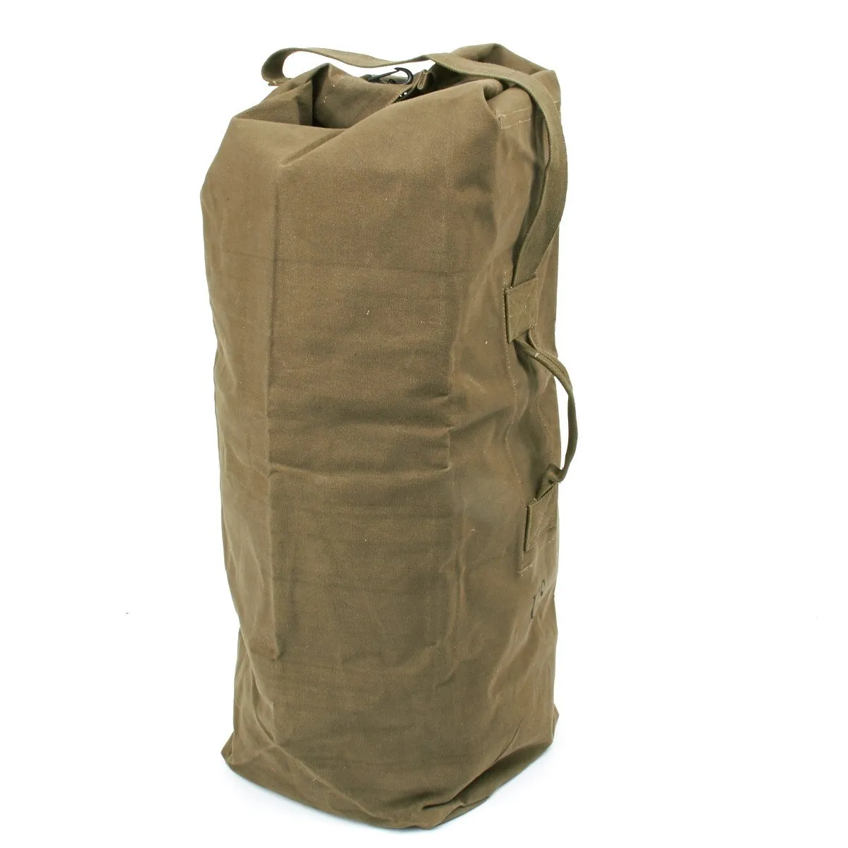 U.S. WWII M-1943 Duffle Bag- Late War OD7 Canvas