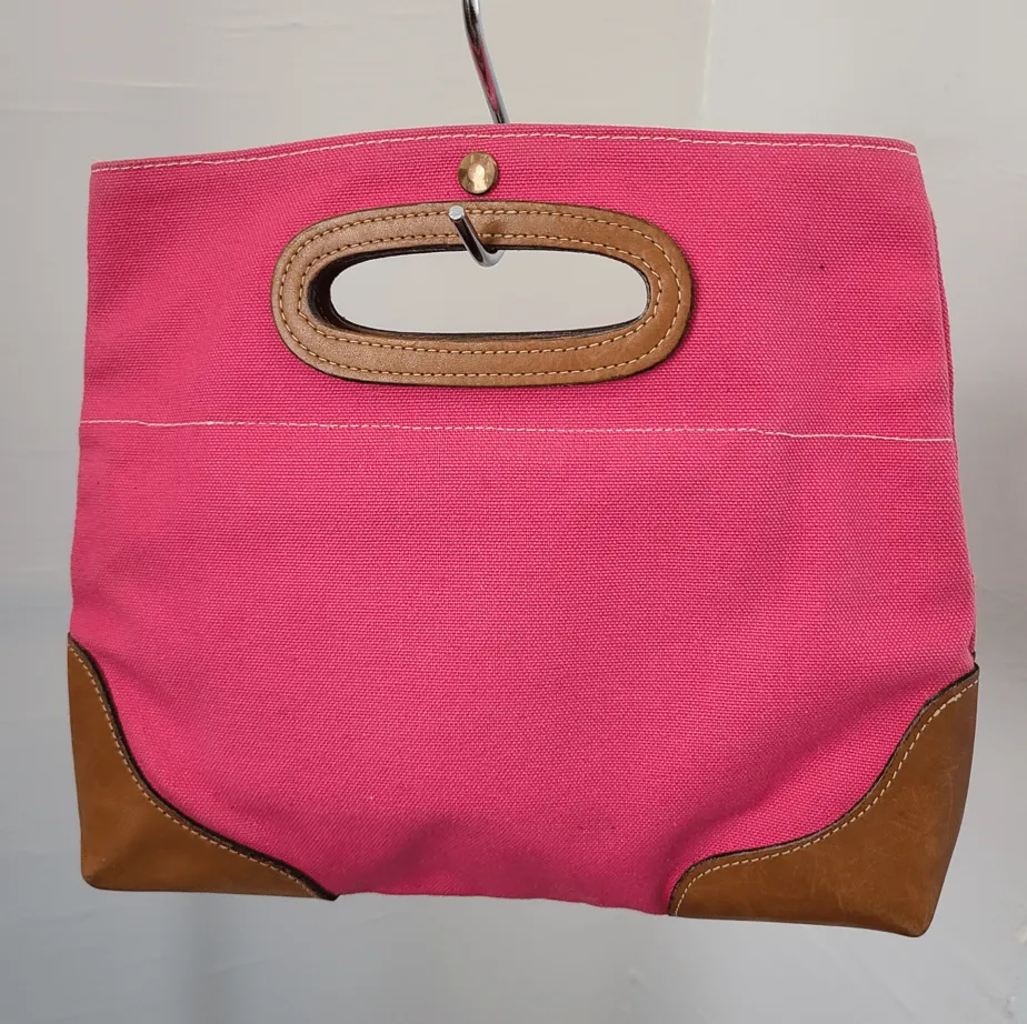 Vintage 1960s Pink Bermuda Bag