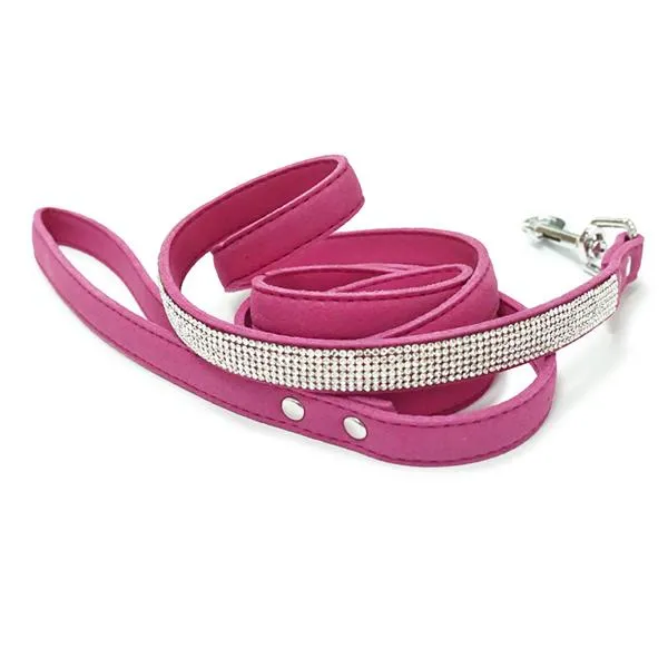 VIP Bling Leash Fushsia