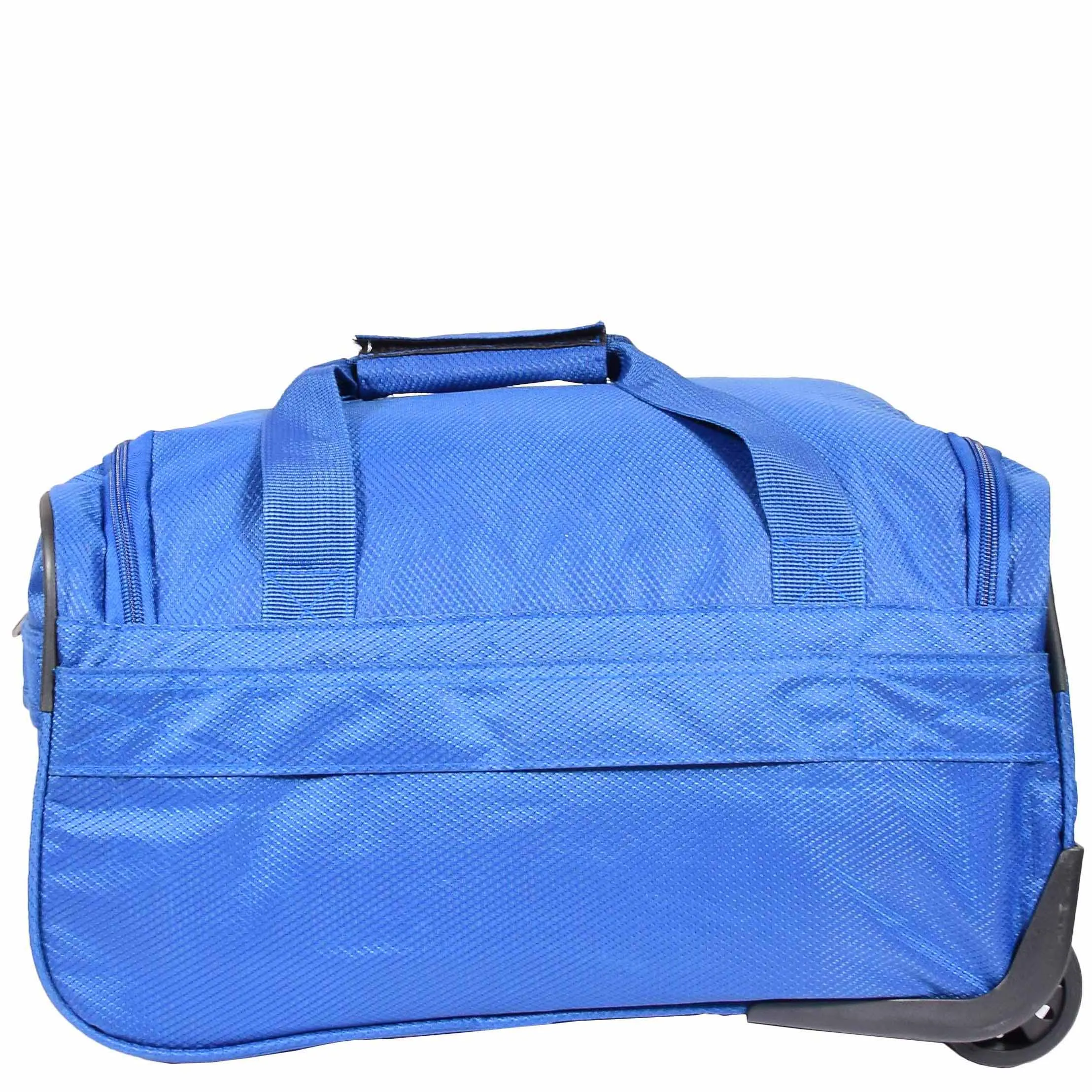 Wheeled Holdall Duffle Mid Size Bag HOL214 Blue