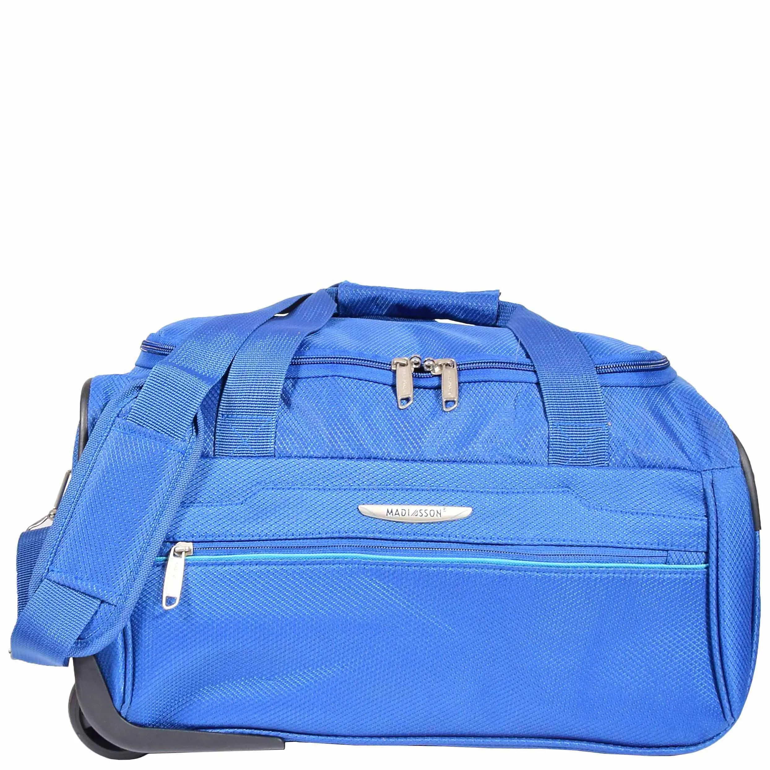 Wheeled Holdall Duffle Mid Size Bag HOL214 Blue