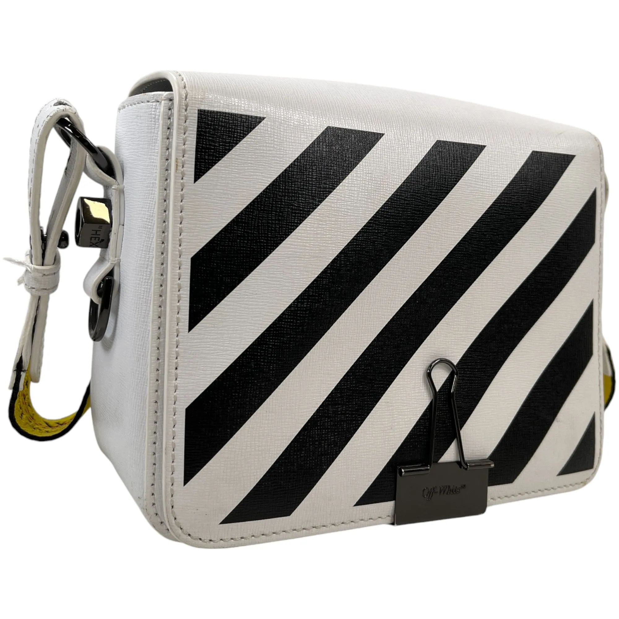 Women's Diag Camera Bag White