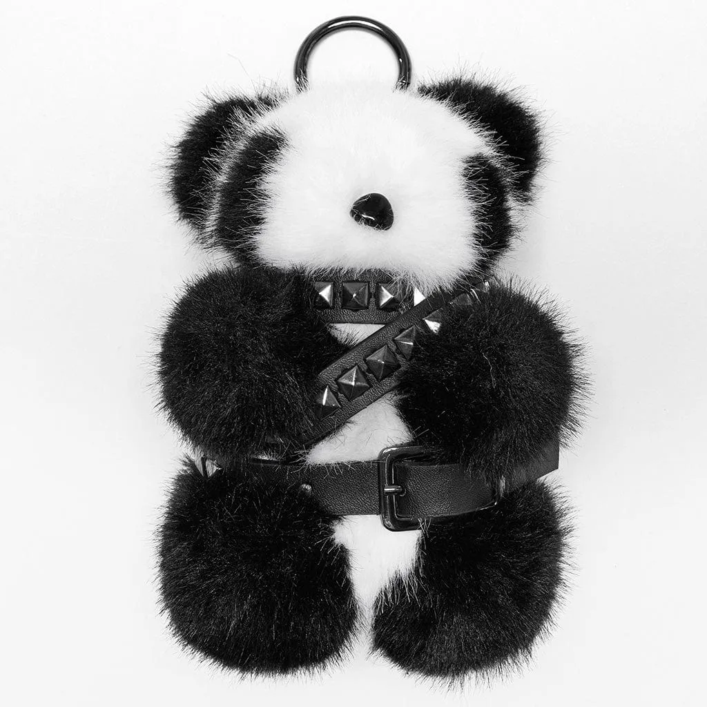 Women's Punk Studded Belt Panda Doll