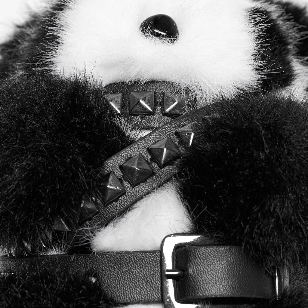 Women's Punk Studded Belt Panda Doll