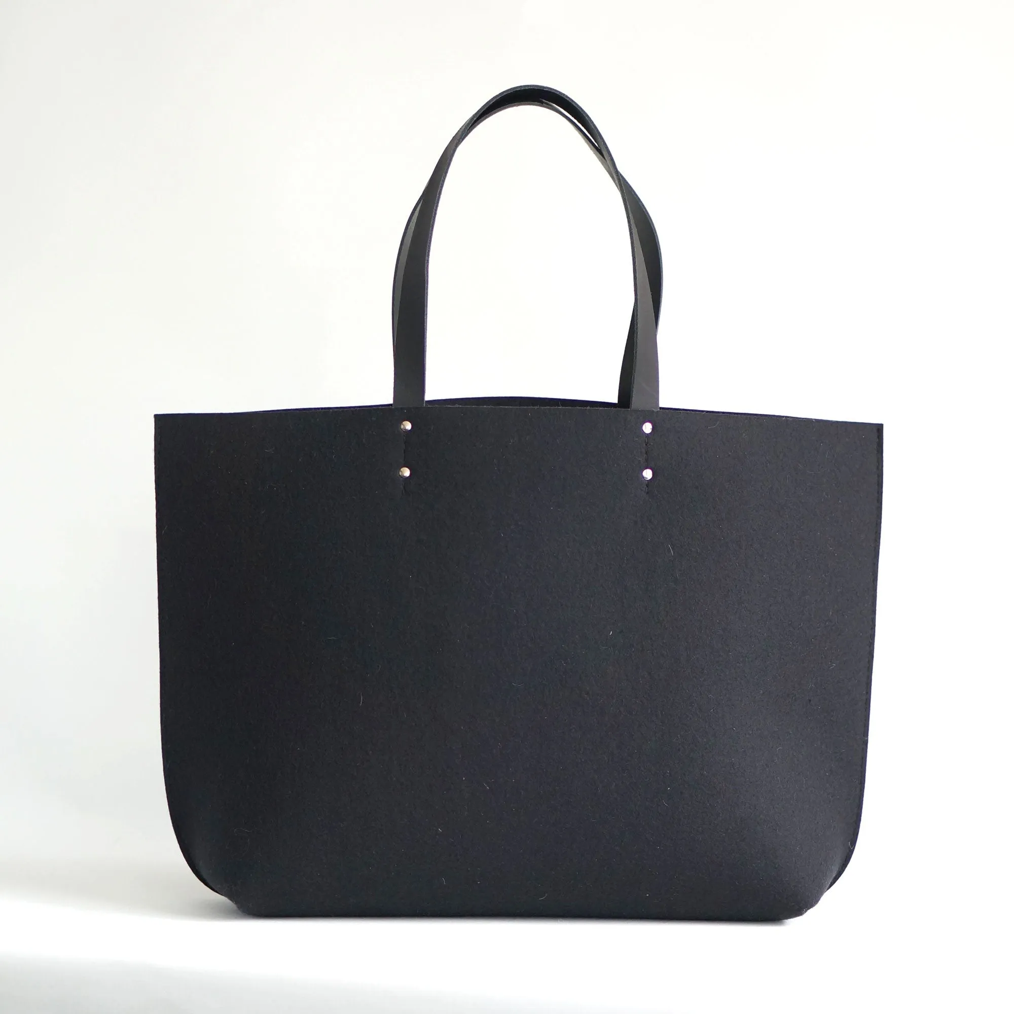 wool felt tote bag | Darwin medium