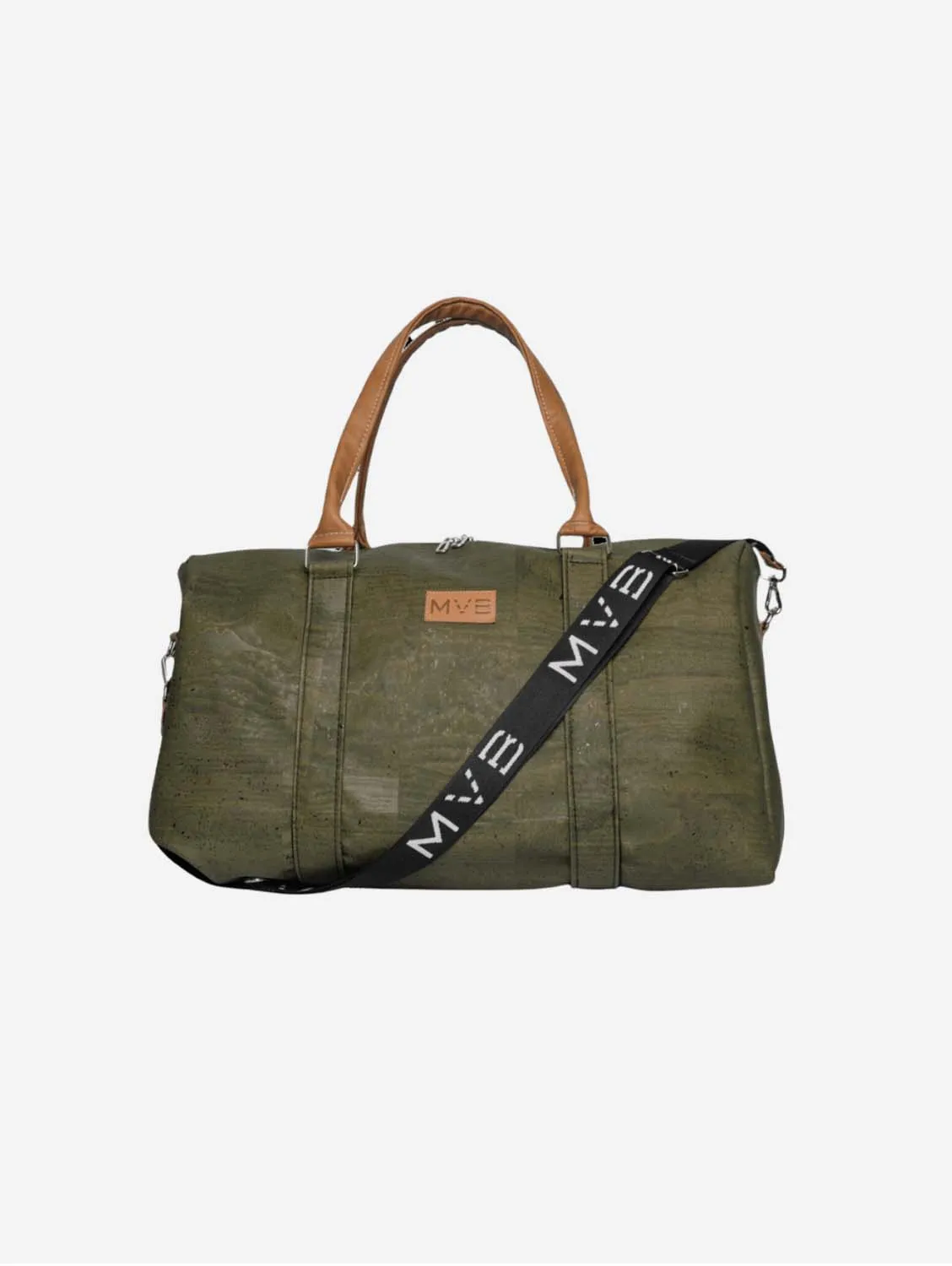 Xcape Vegan Leather Duffle Bag | Green