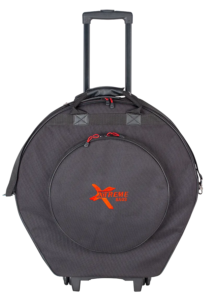 XTREME | DA584W | 22" Cymbal Bag with Wheels and Retractable Pull-along Handle