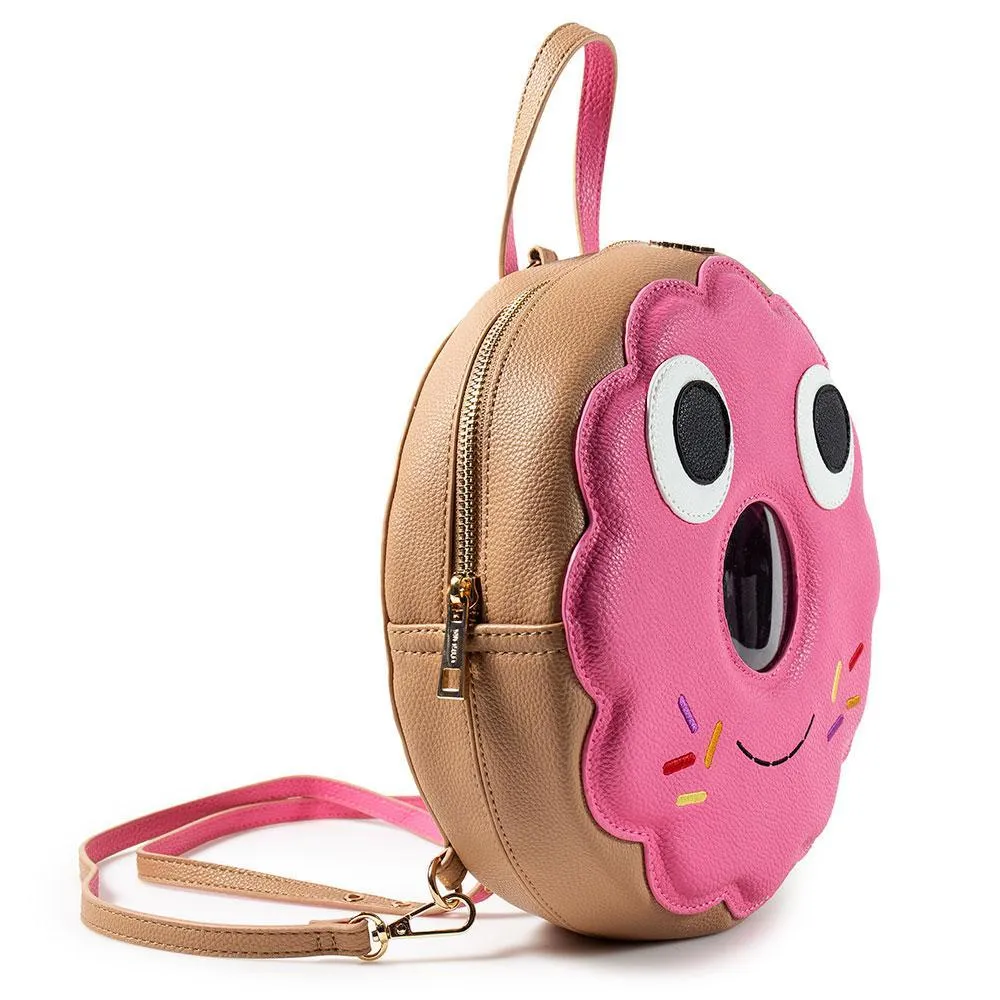 Yummy World Limited Edition Designer Pink Donut Backpack