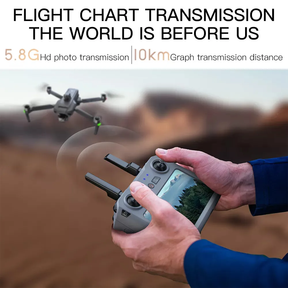 ZLL SG909 4K Drone Long Battery Life Obstacle Avoidance GPS 5G WiFi Quadcopter Optional Touch Screen Remote Control